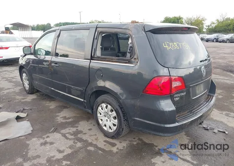 2012 Volkswagen Routan S from USA, damaged, VIN 2C4RVAAG8CR353834